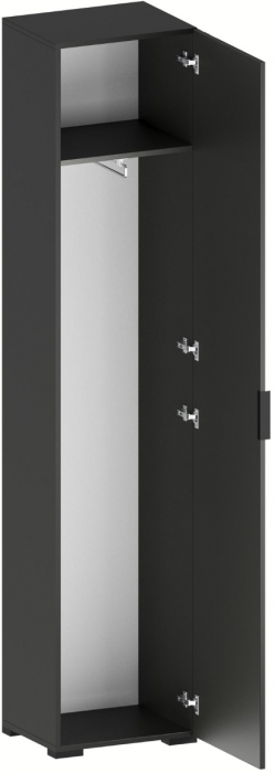 Эмэ Шкаф-пенал ШК-3916 со штангой, Графит