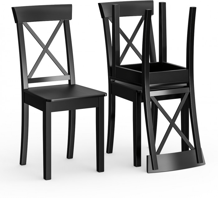 Три стула Мебель--24 Гольф-14 разборных, венге