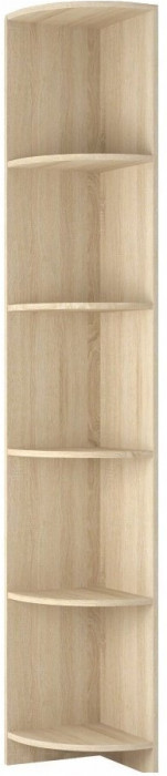 Колибри угловой шкаф-завершение дуб сонома