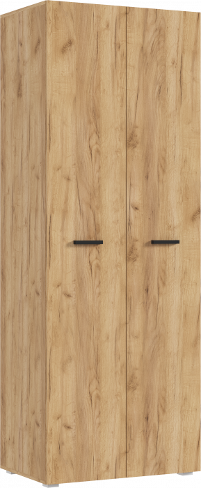 Нэнси NEW Шкаф 2-х ств. 800 ЛДСП, Дуб Крафт/Дуб Крафт