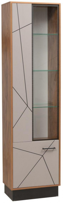 Шкаф-пенал Гамма 54.01 Левый Таксония/Грэй