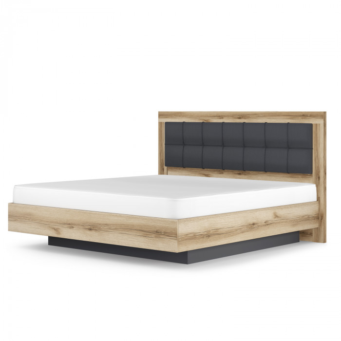 Кровать-5 с подъемным основанием 1800 экокожа Вега Скандинавия