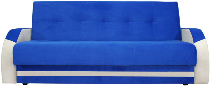 Диван-книжка Феникс, 120х190, велюр синий