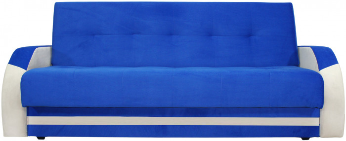 Диван-книжка Феникс, 120х190, велюр синий