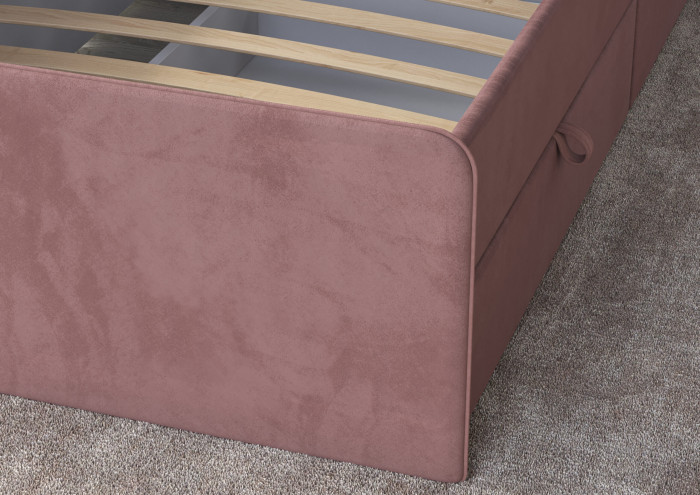 Кровать Тото 90х200 с ящиками, Микровелюр Zeekr-27