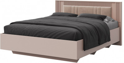 Кровать КИНГ-САЙЗ 180х200 "Харди" - Латте/Ирландский ликер