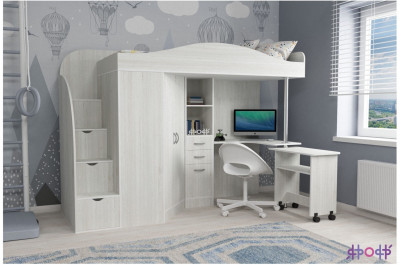 Кровать-чердак Юниор 4 (Винтерберг/Винтерберг)