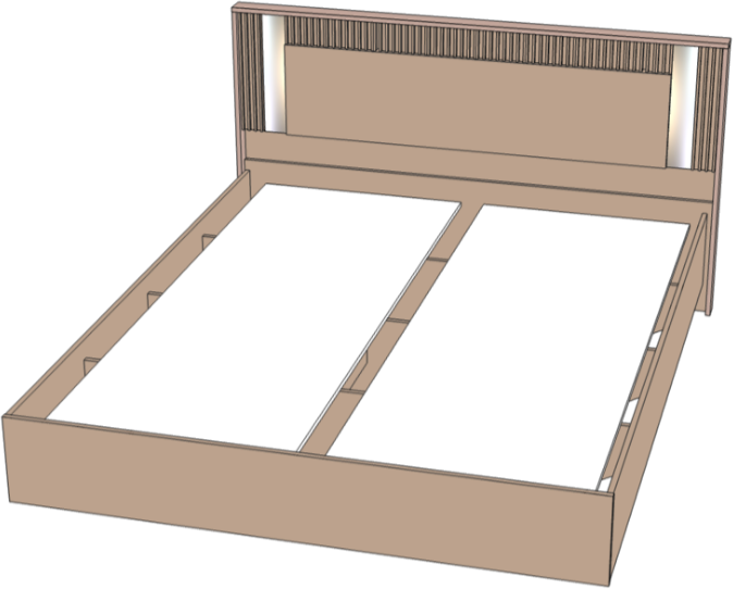 Кровать КИНГ-САЙЗ 180х200 