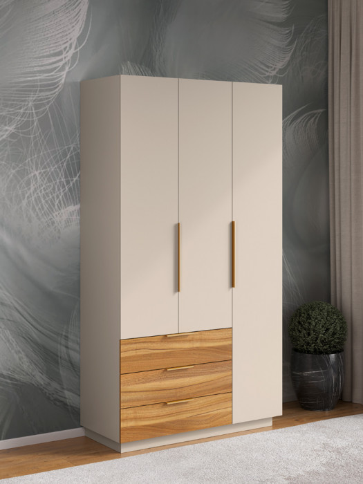 Шкаф 3-х дверный с ящиками Лимар-02