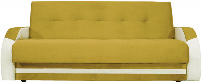 Диван-книжка Феникс, 140х190, велюр желтый