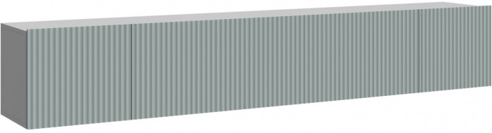 Тумба ТВ Сканди Стиль (Белый / Белый глянец)