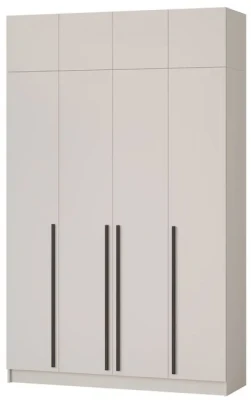 Шкаф Бастион 1600 с антресолью, Кашемир