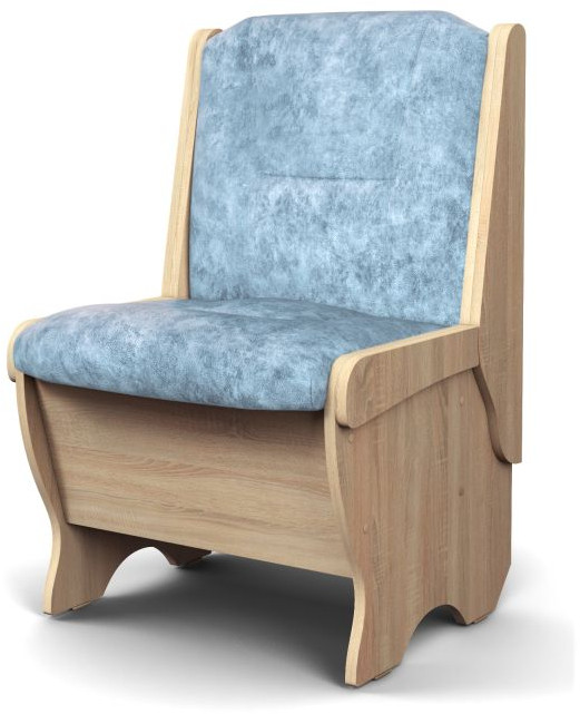 Скамья Лотос 550 дуб сонома/лагуна