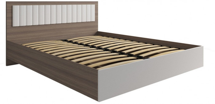 Модульная спальня Роза комп.1, Орех Франклин карамель/Белый софт