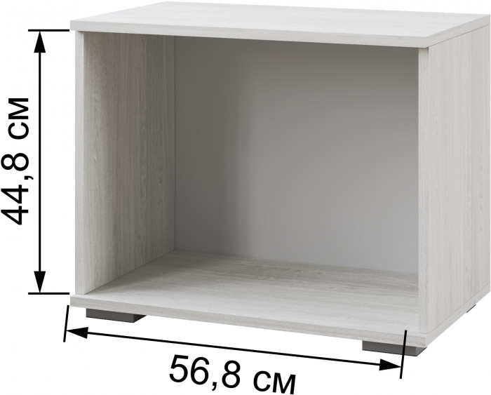Модульная прихожая Ливорно, набор 1, Ясень анкор светлый