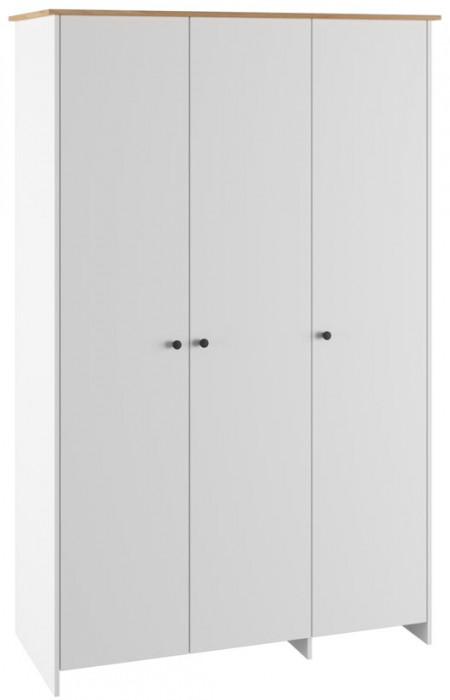 Шкаф трехстворчатый Теодора, Белый