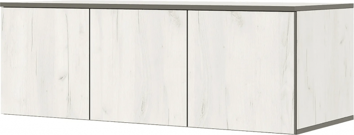 Норд Антресоль к шкафу (1200) (Дуб Крафт белый)