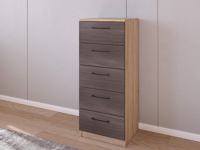 Комод 02/16 45х40х110 Сонома/Дуб Шамони