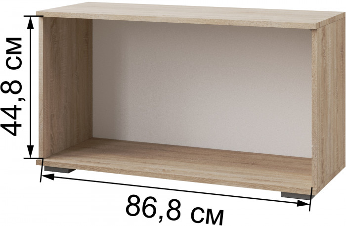 Модульная прихожая Ливорно, набор 2, Дуб сонома