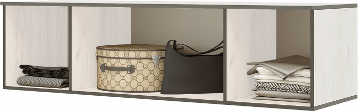 Норд Антресоль к шкафу (1600) (графит)