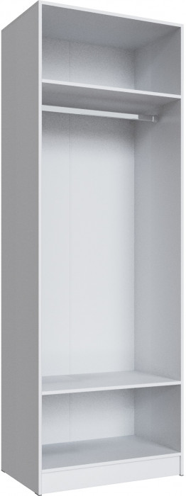 Шкаф Мадрид, композиция 11, Белый/Ателье светлое