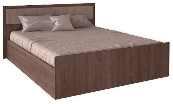 Фиеста Кровать 160, ясень шимо (Ясень шимо темный / светлый)