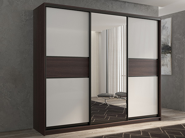 Шкаф-купе Кааппи 10 Венге 240х60х230 см