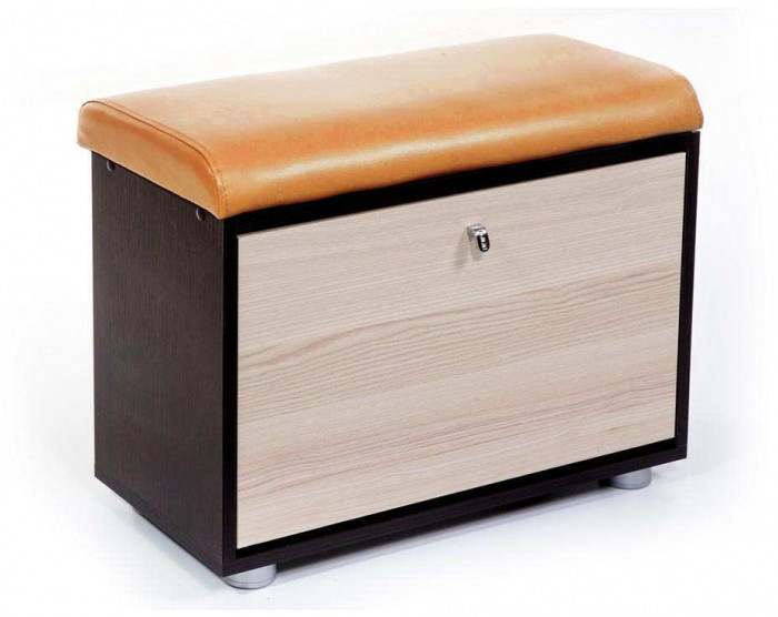 Обувница МС-1 венге/ясень шимо светлый/109