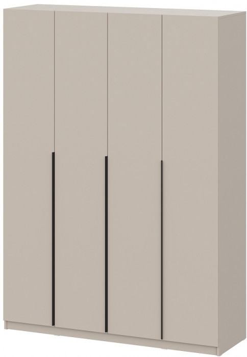 Шкаф распашной с наполнением (11 полок + штанга) ШК 5 (1600), Меланж