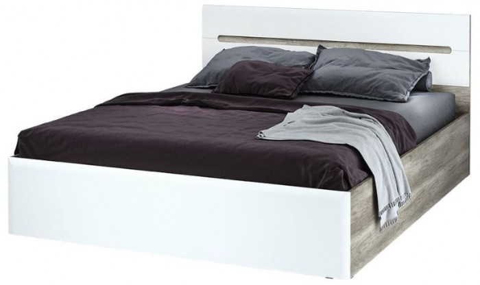 Спальня "Наоми" КР-11 дуб каньон/белый глянец МF07