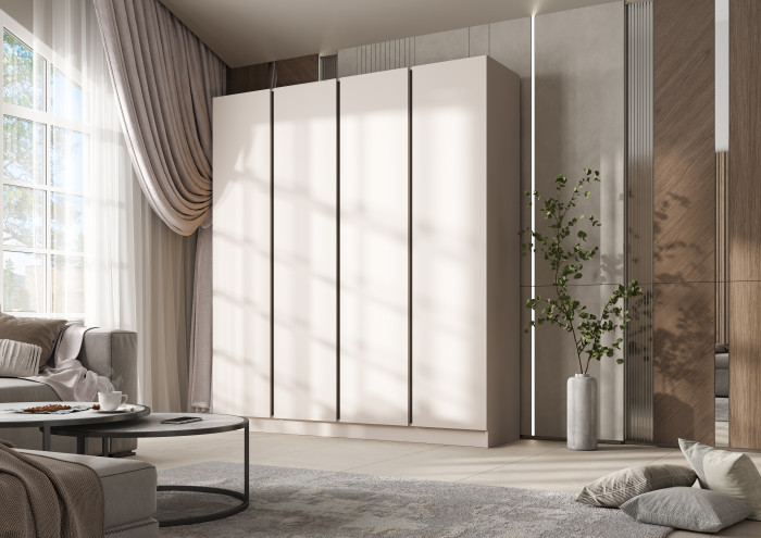 Келвин Шкаф 4-х створчатый 2000, Кашемир, Кашемир