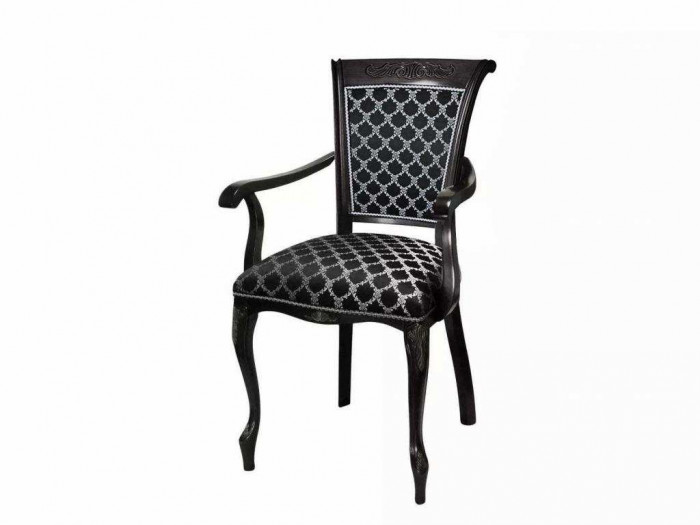 Кресло С-19 черный/вндрис черный