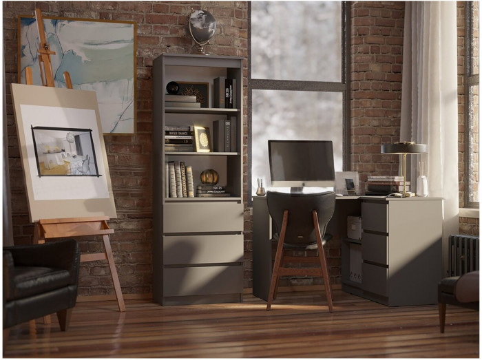 Модульная детская Челси, композиция 4 (Графит, Графит)