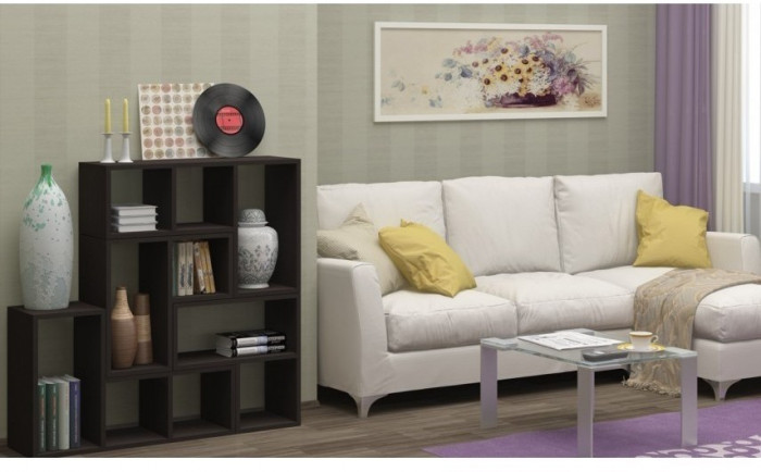 Стеллаж № 6 ЛДСП (4 предмета)