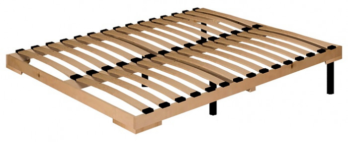 Кровать с ортопедическим основанием (дерево) Sherlock 44 120х200, ясень светлый