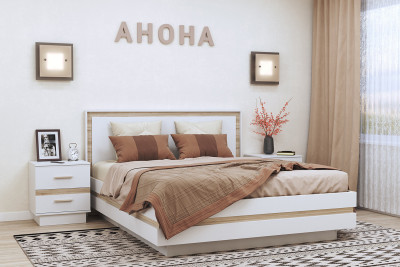 Спальня Анона белый. Комплект 2