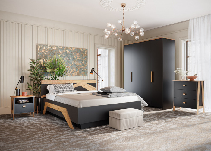 Кровать двуспальная 160х200 