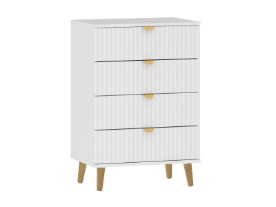 НМ 040.18 комод Дакота Белый / Меренга