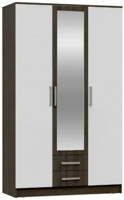Мартина Шкаф для одежды 3-дверный (Венге / Белый)