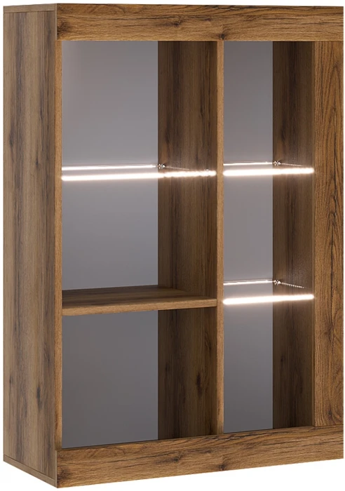 Прага Модульная Гостиная, вариант №2, делано/Белый глянец