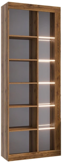 Прага Модульная Гостиная, вариант №2, делано/Белый глянец