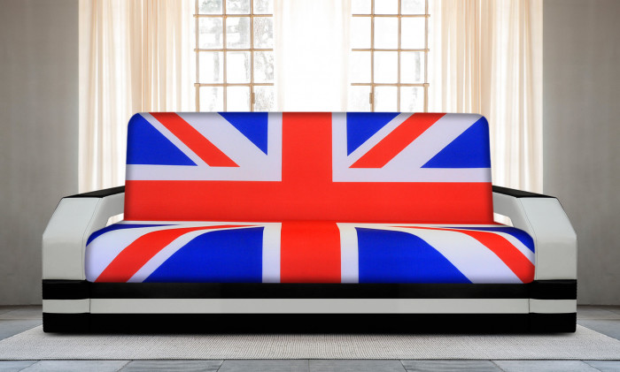 Диван-книжка Британский флаг с подсветкой