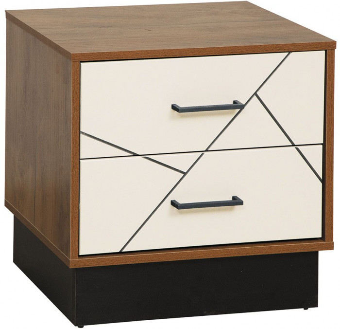 Тумба прикроватная Гамма 54.19 Таксония/Белый