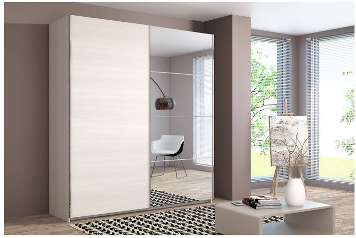 Шкаф-купе Иннэс-5 2000 Ф1/Ф2, Бодега светлый