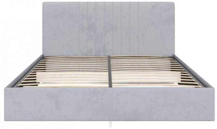 Кровать с латами Соло 180*200, Серый