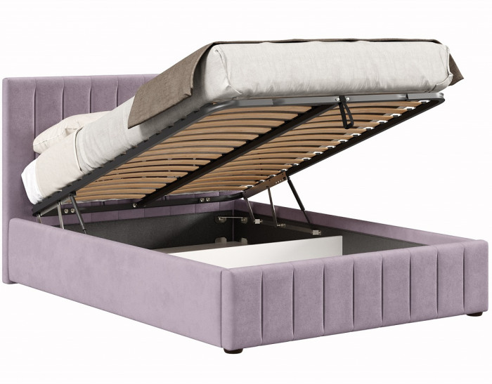 Кровать с подъёмным механизмом 1800 Верона, лаванда