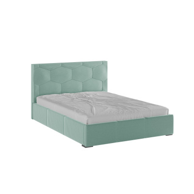Манука Кровать интерьерная 140 мятный, ПМ