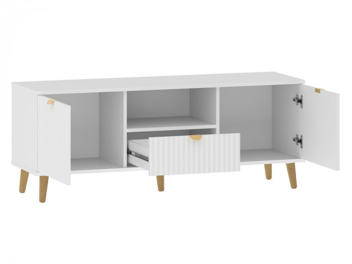 НМ 040.23 тумба ТВА Дакота Белый / Меренга