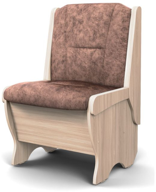 Скамья Лотос 550 ясень светлый/коньяк