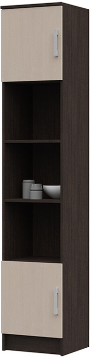 ПН-203 Машенька ЛДСП пенал (400*2020*380) венге/дуб белфорт